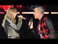 Robbie Williams and Taylor Swift Angels #live at Wembley