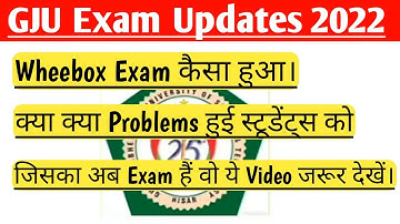 Live Session | Exam Updates |  Gju online exam | Gju hisar exam | By Ak