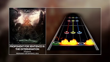 Allegaeon - Proponent For Sentience III: The Extermination (GH3+, PS & CH Custom Song)