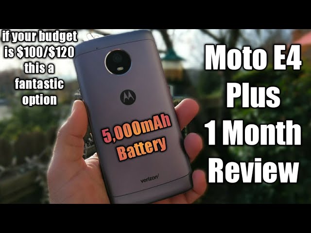 Moto E4 Plus review