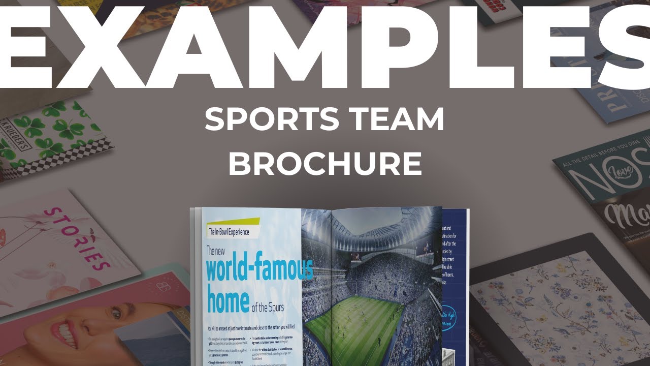 Sport Teams - Example Brochure - YouTube