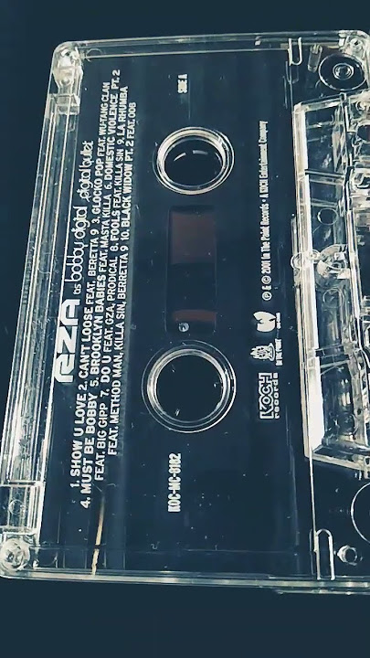 RZA Be A Man Bobby Digital Cassette Tape 2001 Wu-Tang Clan Classic Legendary Album