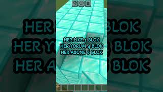 DESTEKLERİNİZİ BEKLİYORUM. #minecraft