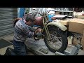 1942 wlc wla 45ci #208 bike rebuilding chassis reassembly harley liberator by tatro machine