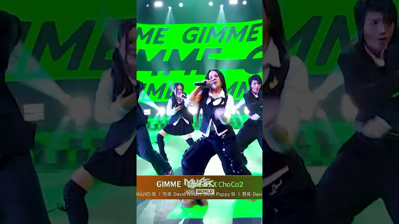 ChoCo1 X ChoCo2 - GIMME #ChoCo1 #ChoCo2 #チョコワン #チョコツー #초코원 #초코투 #Shorts #MusicBank | KBS WORLD TV