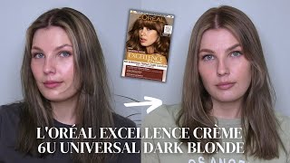 L'Oréal Excellence Crème 6U Universal Dark Blonde Review