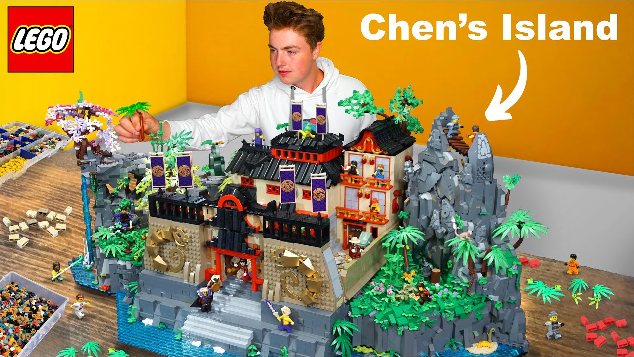 LEGO Ninjago Chen's Island MOC (Super Compilation!) 