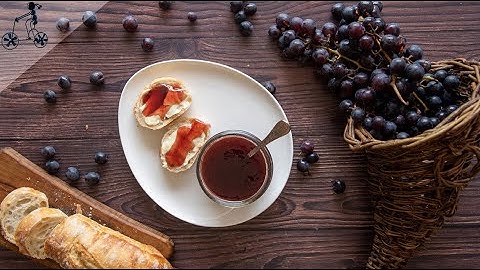 Italian Grape Jam (No Pectin)