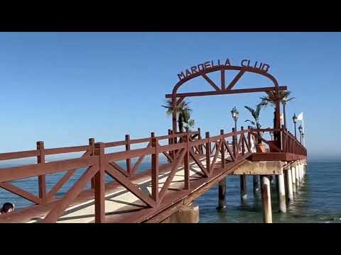 Costa del Sol | Marbella | Złota Mila | Plaża Nagueles ? | od klubu Marbella do Puente Romano.