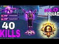 40 KILLS with SESSION 2 OUTFIT 🔥 | PUBG Mobile Full Rush gameplay!