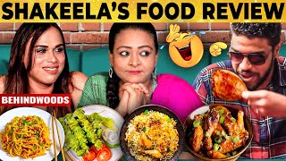 இன Y-ன சனன..கபததல Dish பயர மதத சனன Shakeela Honest Food Review Ft. Milla,Nikki
