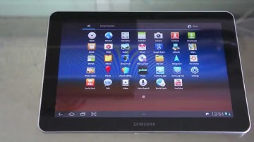 Samsung Galaxy Tab 10.1 Unboxing
