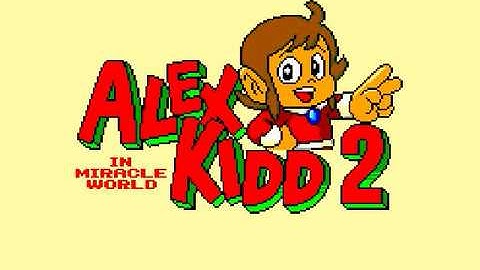 Alex Kidd in Miracle World 2 - Sega Master System Gameplay