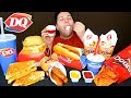 My First Time Trying Dairy Queen • MUKBANG