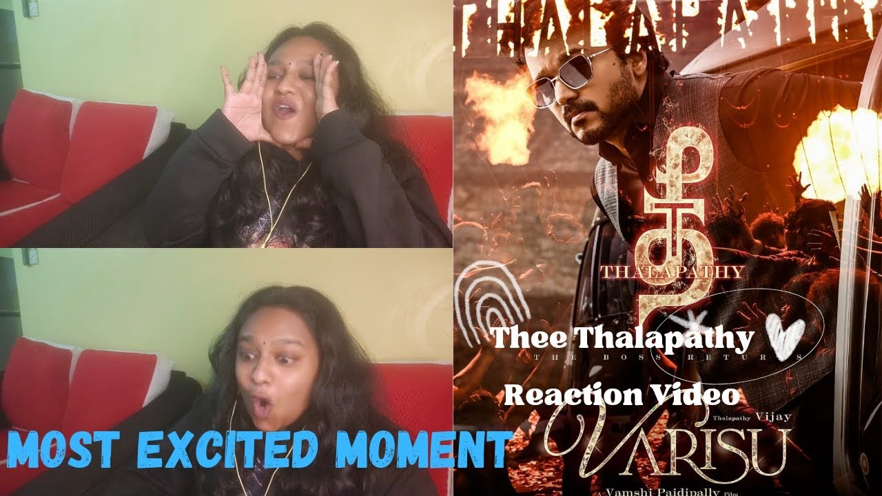 Thee Thalapathy | Reaction Video  | Silambarasan | Vamshi Paidipally | Thaman