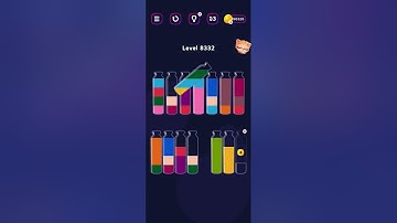 Get Color Level 8332 #watersortpuzzle #colorgames #watersort #watersortgame