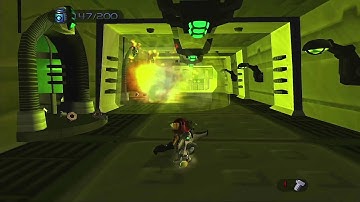 Ratchet and Clank 1 PS3 version walkthrough Part 34 Gemlik Base Part 2