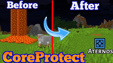 How To Install Core Protect Plugin in Aternos Server ( Grief Prevention ) for All Version