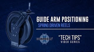 Coxreels "Tech Tips" - Relocate Guide Arm Position