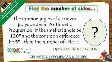 Find the number of sides in the Polygon (Maths Question)