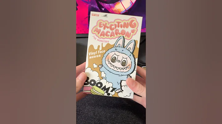 POPMART exciting macaron labubu unboxing💕 #labubu  #unboxing  #blindbox  #popmart