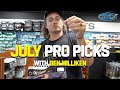 July pro picks w ben milliken