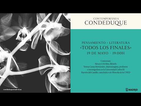 «TODOS LOS FINALES: UNA CONVERSACIÓN CON SIMON CRITCHLEY»
