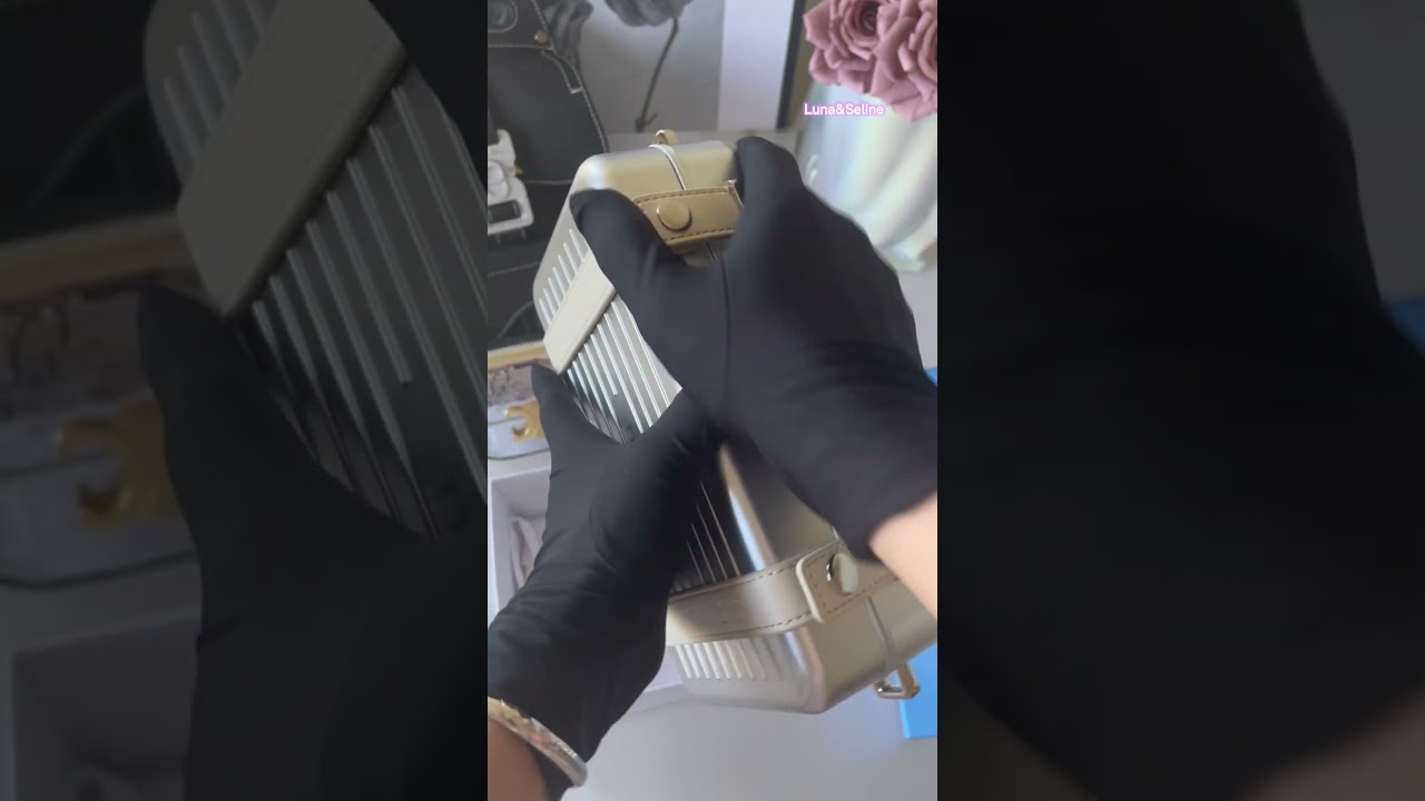 Unboxing CHRISTIAN DIOR x RIMOWA PERSONAL CLUTCH Crossbody Bagترف .لويس فويتونالمال القديم الرياح