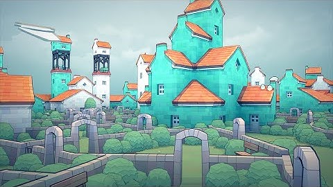 Townscaper: Floating Miniatures/Floating Cities Session 6 (Timelapse)