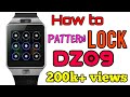 2020- How to put password on DZ09 smartwatch.||security ||restore|