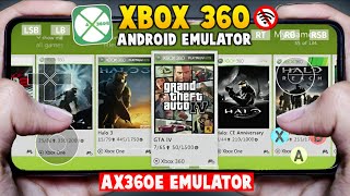 XBOX 360 Emulator is Real! Ax360e Android (Offline)