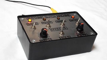 RC CIRCUIT BENT R.G.M RHYTHMIC GLITCH MACHINE MICROCONTROLLER SYNTH/SEQUENCER