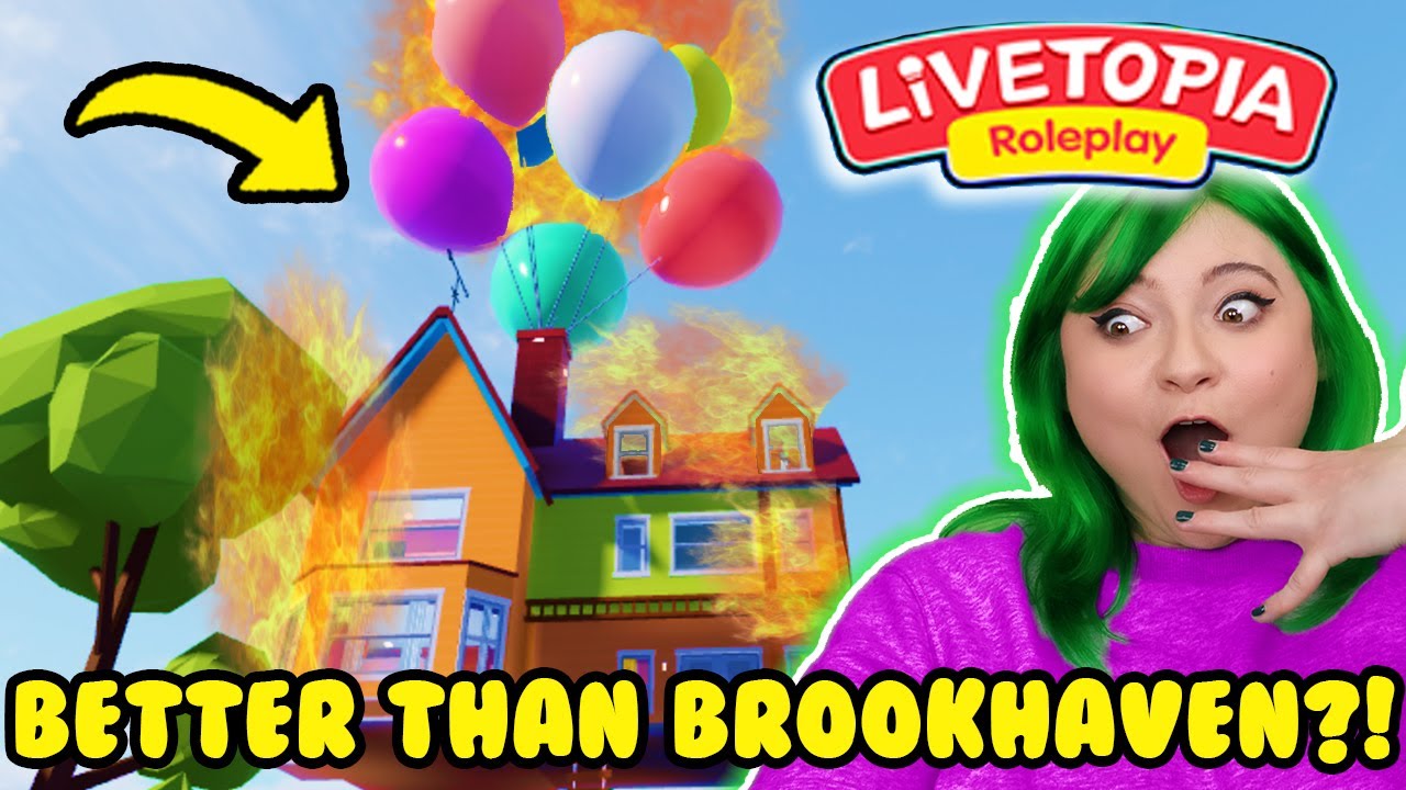 IS *LIVETOPIA* BETTER THAN BROOKHAVEN RP?! *FIRST TIME* PLAYING ...