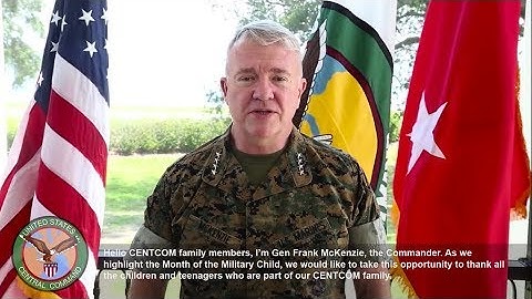 USCENTCOM celebrates the Month of the Military Child