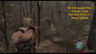 Krauser Mod Cheat Codes on Android NetherSx2 V2.1 New PS2 Emulator 