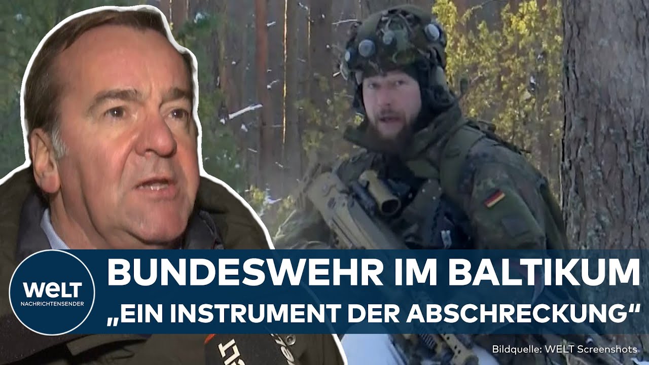 Vorkommando der Bundeswehr bricht ins Baltikum auf