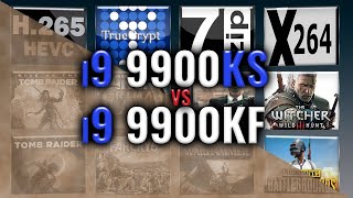 Intel i9 9900KS vs i9 9900KF Benchmarks | Test Review | Gaming | 15 Tests