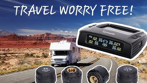 CAMPER MUST HAVE!  AMAZON Tymate TPMS sensors!