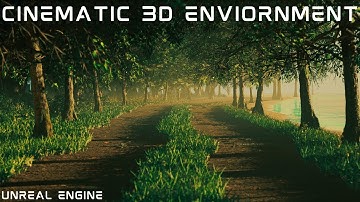 Fantasy Forest Road - Cinematic Short Film - Unreal Engine 5