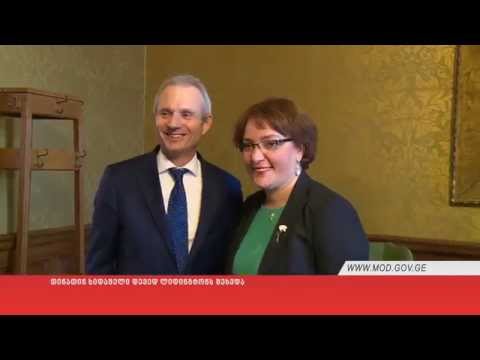 თინათინ ხიდაშელი დევიდ ლიდინგტონს შეხვდა