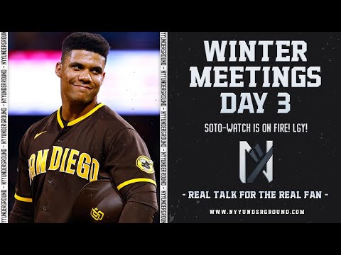 Winter Meetings Day 3: Juan Soto Trade to the Yankees Close!