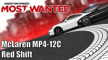 Need for Speed Most Wanted - McLaren MP4-12C - Red Shift