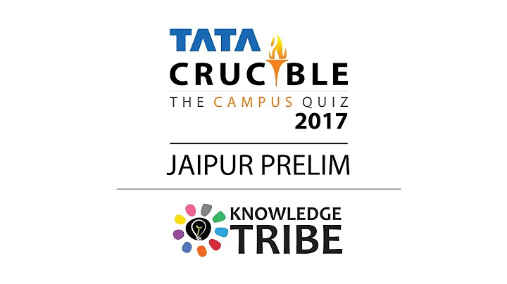 TATA Crucible Campus 2017 Prelims Recap - Jaipur