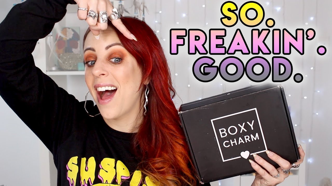 BOXYCHARM JANUARY: I can't believe it 🤩 Review/Try On | GlitterFallout