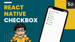 React Native Checkbox Tutorial || React Native Custom Components