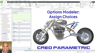 Creo Parametric - Options Modeler | Assign Choices