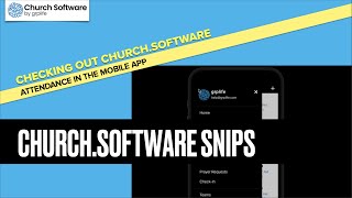 Attendance in the Church Mobile App screenshot 1