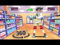 Pokedance pokemon chase you in 360 supermarket  4k vr360