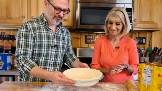 Pie Crust 101 with Mom | Shortening Crust Recipe | Doug Cooking
