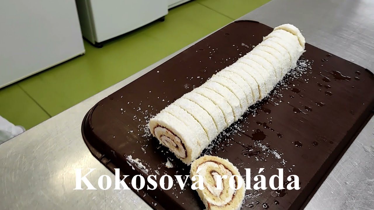 video   Kokosová roláda